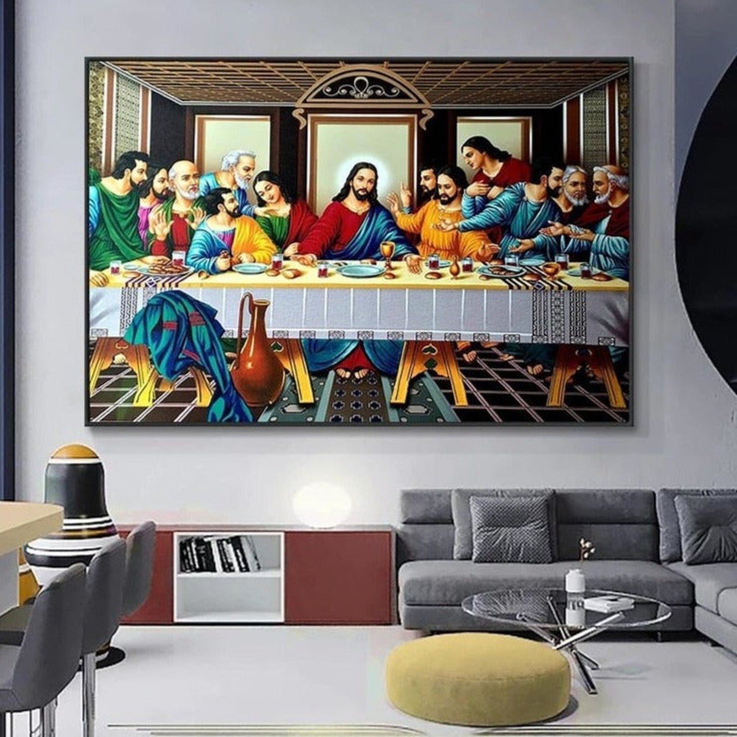 Leonardo da Vinci: The Last Supper Canvas Wall Art